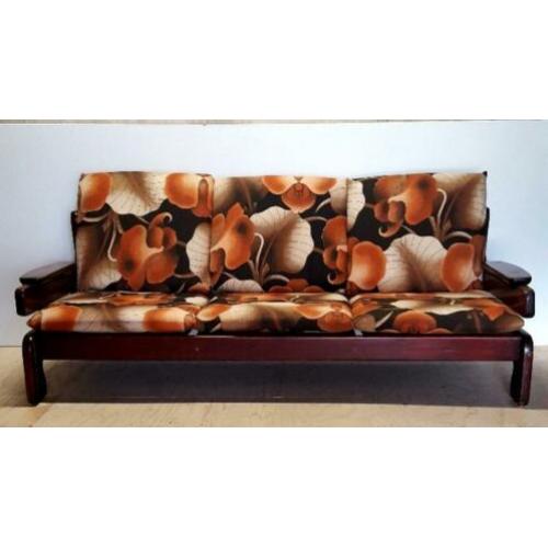 bank retro vintage 3 zits bank jaren 70