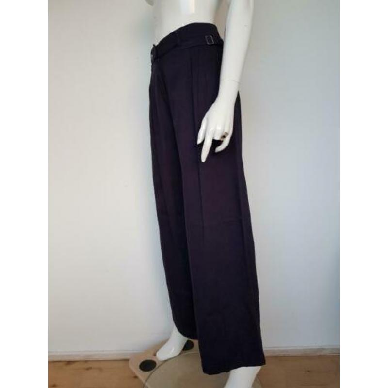 Vanessa Bruno palazzo broek. Mt. 40. Blauw.