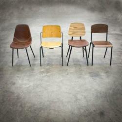 Tweedehand horeca design stoelen, restaurant cafe stoel 920