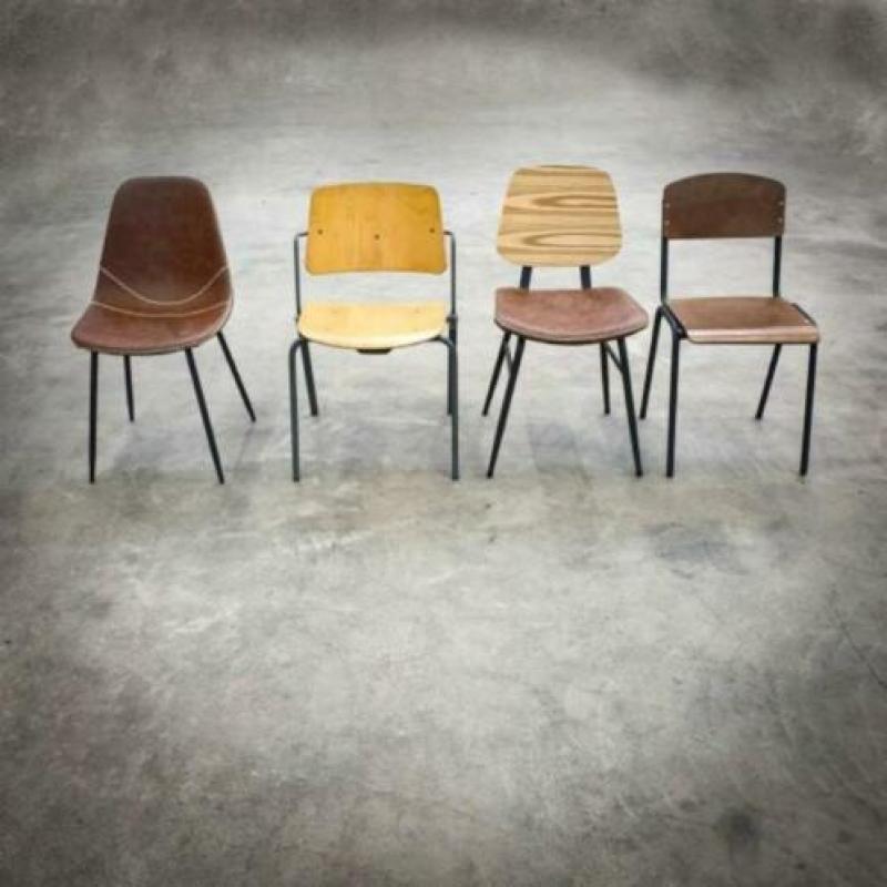 Tweedehand horeca design stoelen, restaurant cafe stoel 920