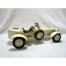 blikken auto, oldtimer, raceauto