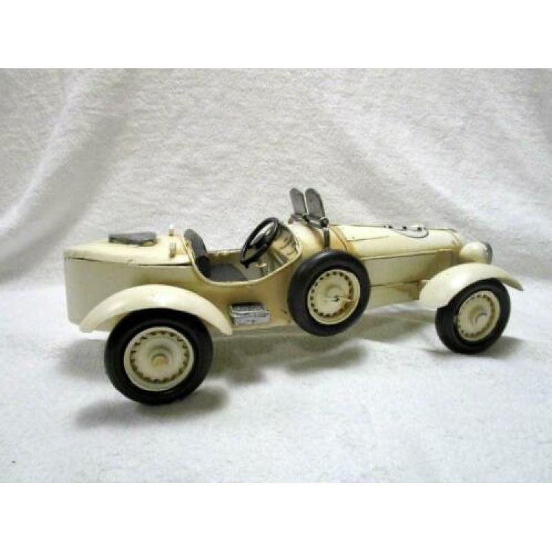 blikken auto, oldtimer, raceauto