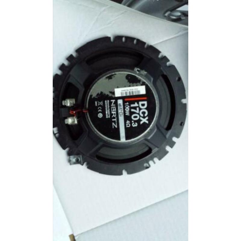 Autospeakers van Hertz 100 Watt