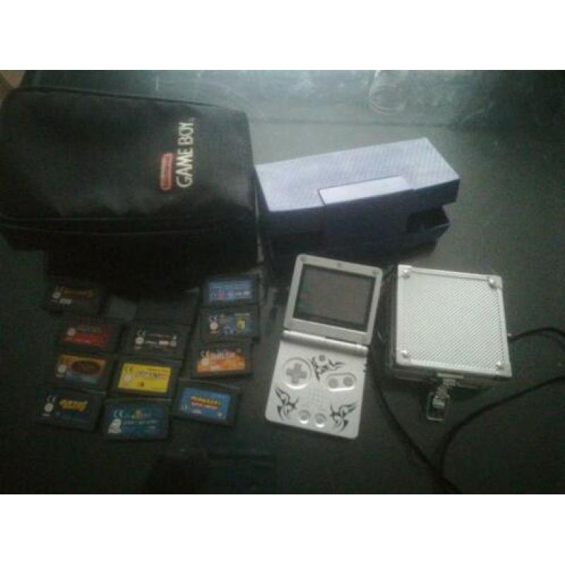 Gameboy advance sp met spellen