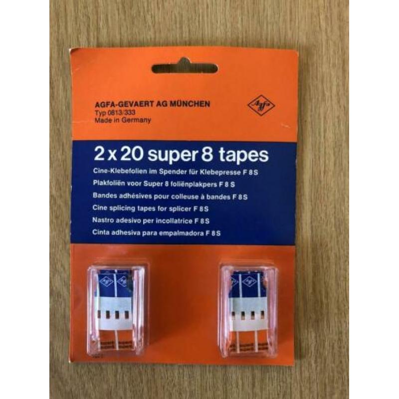 Agfa plakpers F8s automatic met aparte verpakking 40 tapes