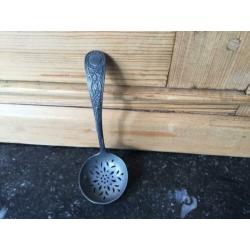 Antieke suikerstrooier tin