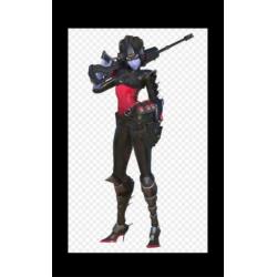 Overwatch Widowmaker Noire Skin DLC Xbox