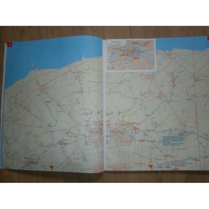 ANWB Wateratlas[FRIESLAND]2014/2015,schaal 1:50000