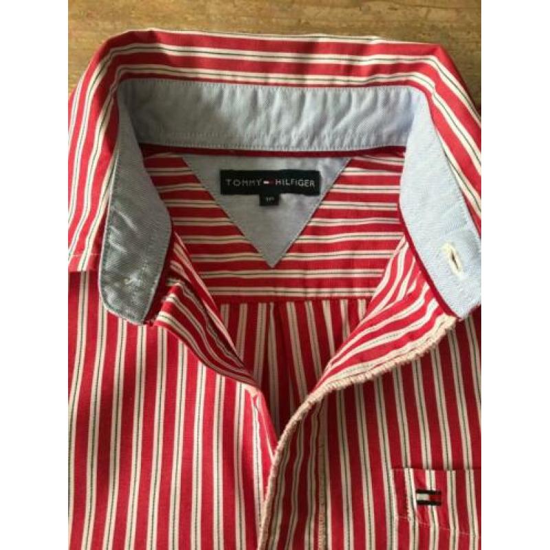 B320 - TOMMY HILFIGER overhemd maat 140 - 146 (= mt 10)