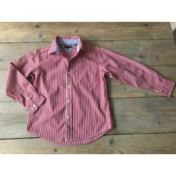 B320 - TOMMY HILFIGER overhemd maat 140 - 146 (= mt 10)
