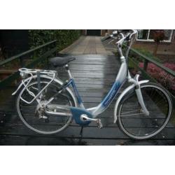 Helaas is de accu defect Elektrische damesfiets Sparta 7 V