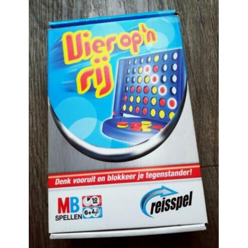 Vier op een rij. MB. Reisspel. Zie omschrijving.