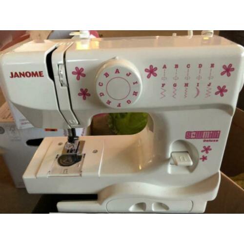 Janome roze naaimachine 525 de luxe voor meisje