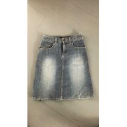 Spijkerrok dames mt xs capsize, h&m