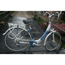 Helaas is de accu defect Elektrische damesfiets Sparta 7 V
