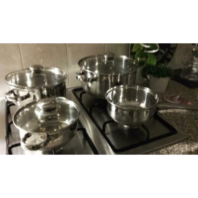 splinternieuw pannen set
