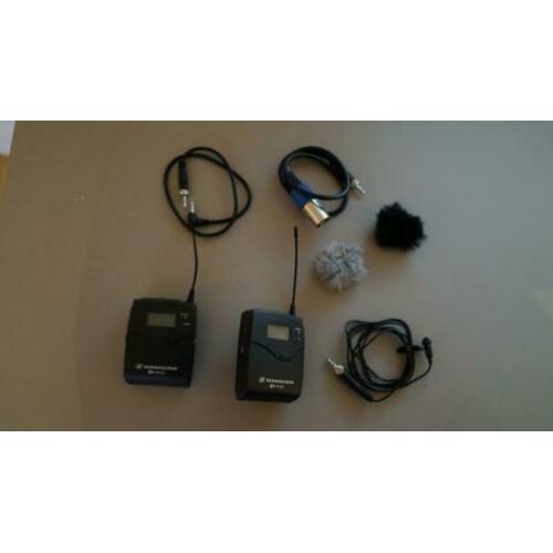 Sennheiser ew 100 G3 zenderset (evt met koffer)