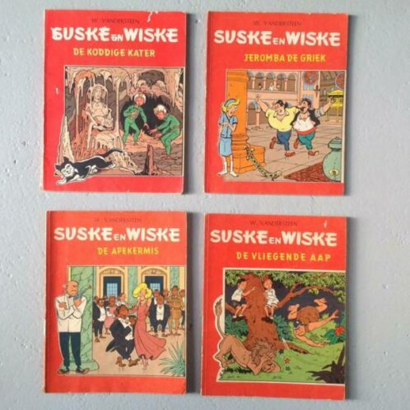 5 albums Suske & Wiske eerste druk twee kleuren