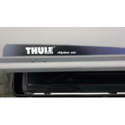 Thule dakkoffer Alpine 100 Goede dakkoffer met 400 Liter