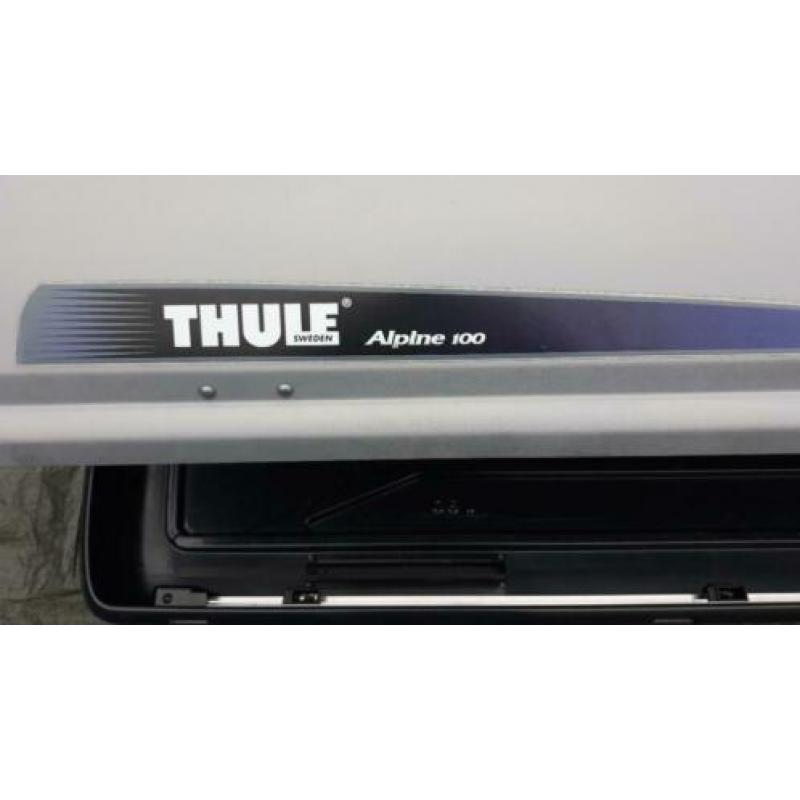 Thule dakkoffer Alpine 100 Goede dakkoffer met 400 Liter