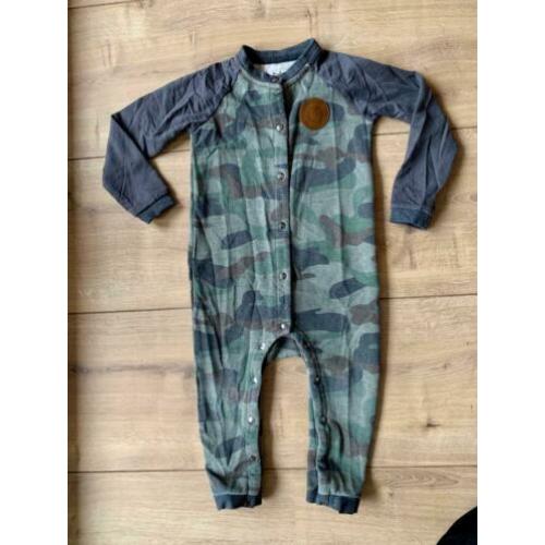 Z.g.a.n. Boxpakje camouflage / legerprint Koko Noko, maat 86