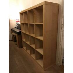 IKEA vakkenkast - Expedit - Kallax 150 x 40 inclusief manden
