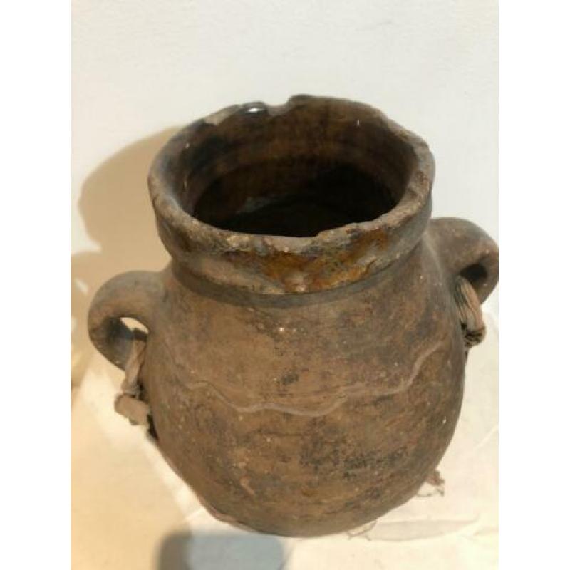 Antiek terracotta kruik