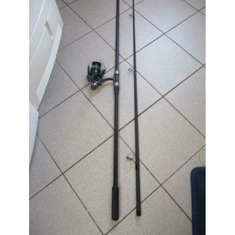 Nieuwe Mitchell GT Pro Karperhengel 3.60mt 21/2lbs+Runmolen