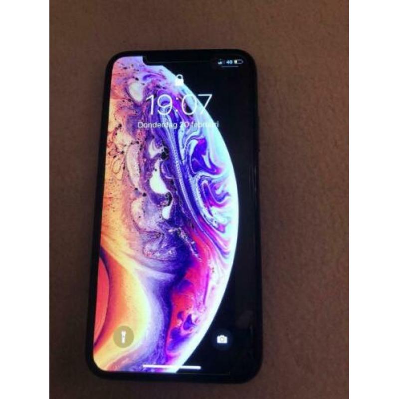 Te koop: iPhone X zwart ZGAN 64GB