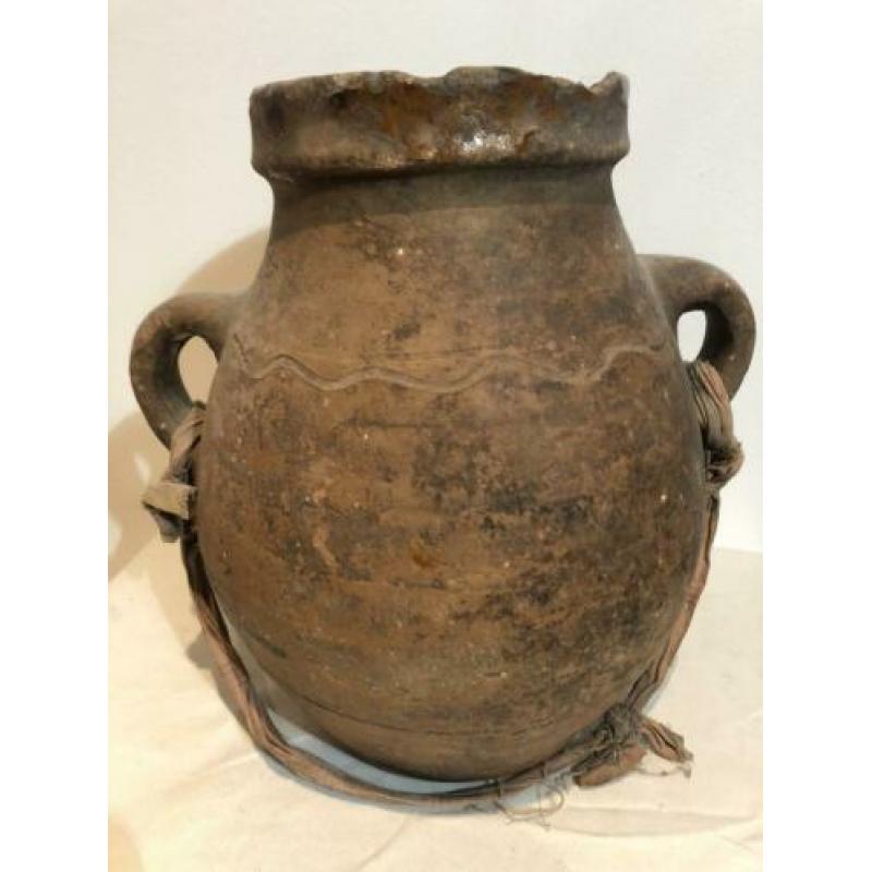 Antiek terracotta kruik