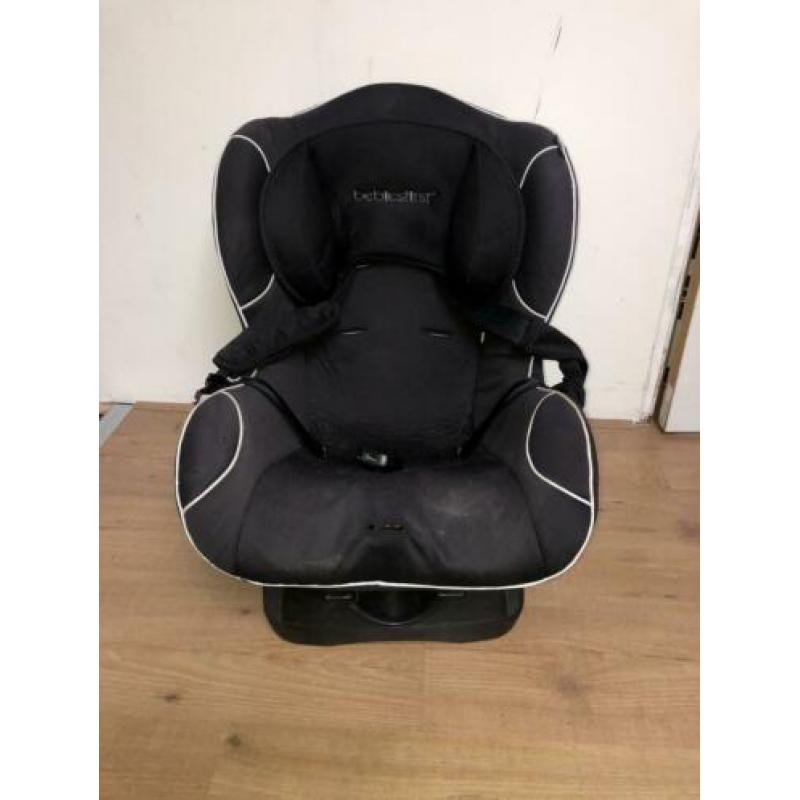 Bebies first autostoel zwart baby kind slaapstand