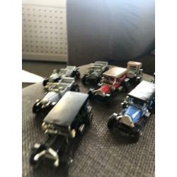 Miniatuur auto’s plastic en metaal