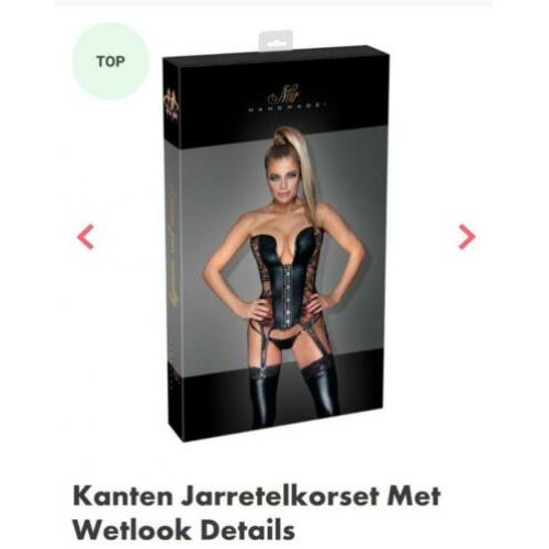 Mooie bustier wetlook