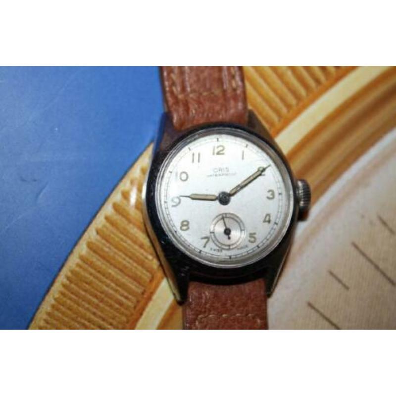 1940's ORIS Swiss Vintage militaire stijl