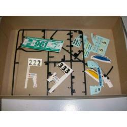 Vintage tamiya bouwmodel 1:24 porsche 961 snap-loc 1987