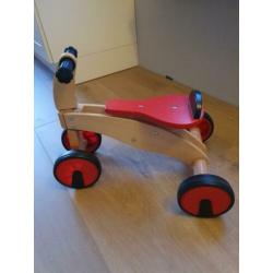Houten loopfiets