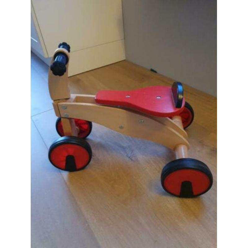 Houten loopfiets
