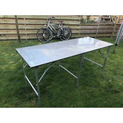 Handystand rvs klaptafel