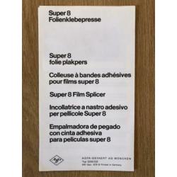 Agfa plakpers F8s automatic met aparte verpakking 40 tapes