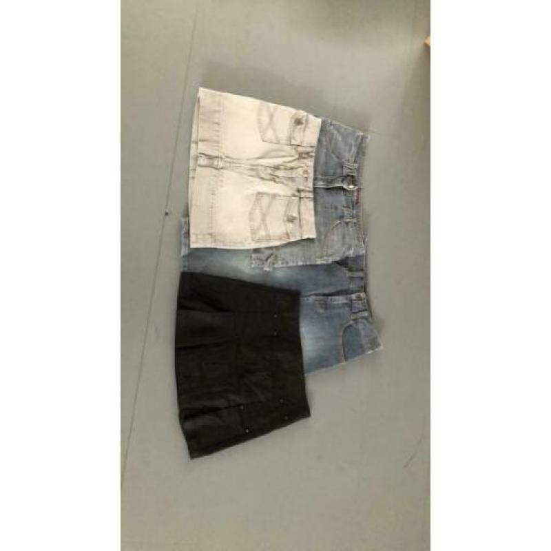Spijkerrok dames mt xs capsize, h&m