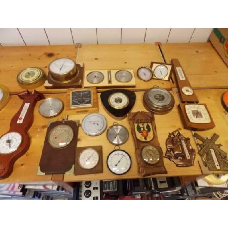 Barometer hygrometer thermometer allemaal meter