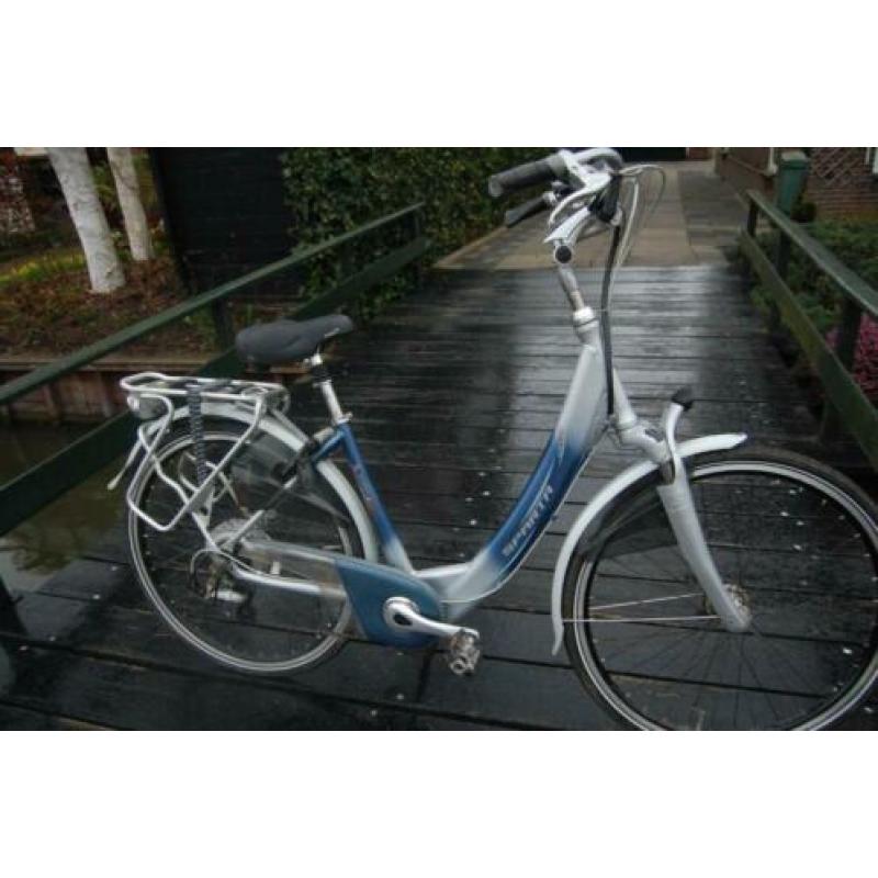 Helaas is de accu defect Elektrische damesfiets Sparta 7 V