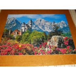 Ravensburger ''Tiroolse Bergen -Neuschwanstein Castle ''500