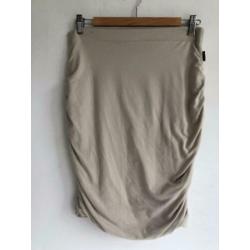 rivs rok beige maat L