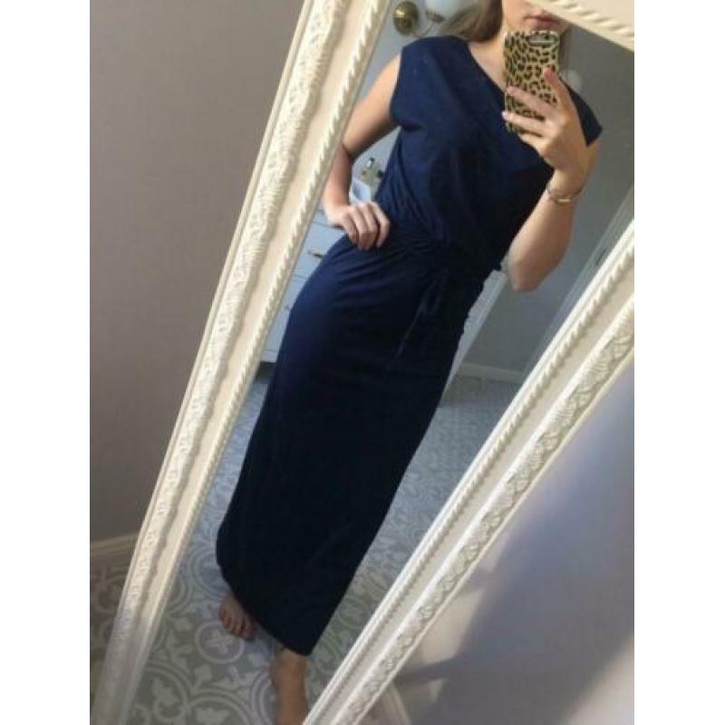 * CATWALK JUNKIE, mt xs/34 * Navy maxi dress lange jurk, NW