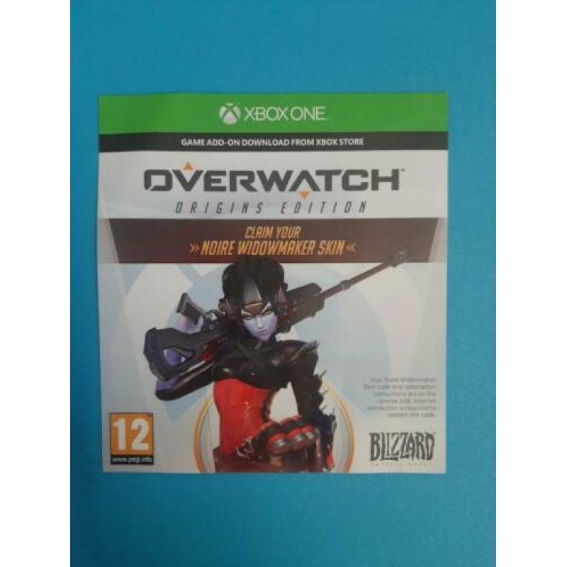 Overwatch Widowmaker Noire Skin DLC Xbox