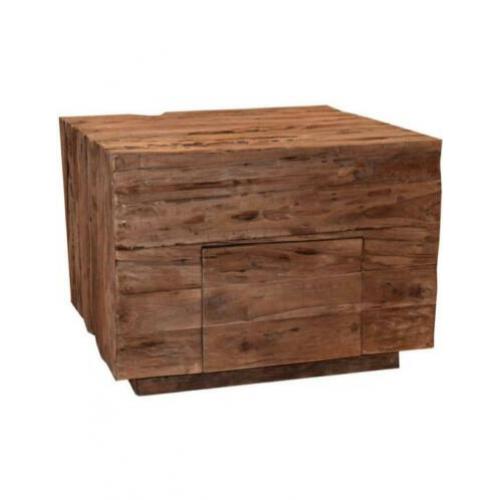 Nieuwe salontafel teakhout 80x80x45 cm gratis thuisbezorgd