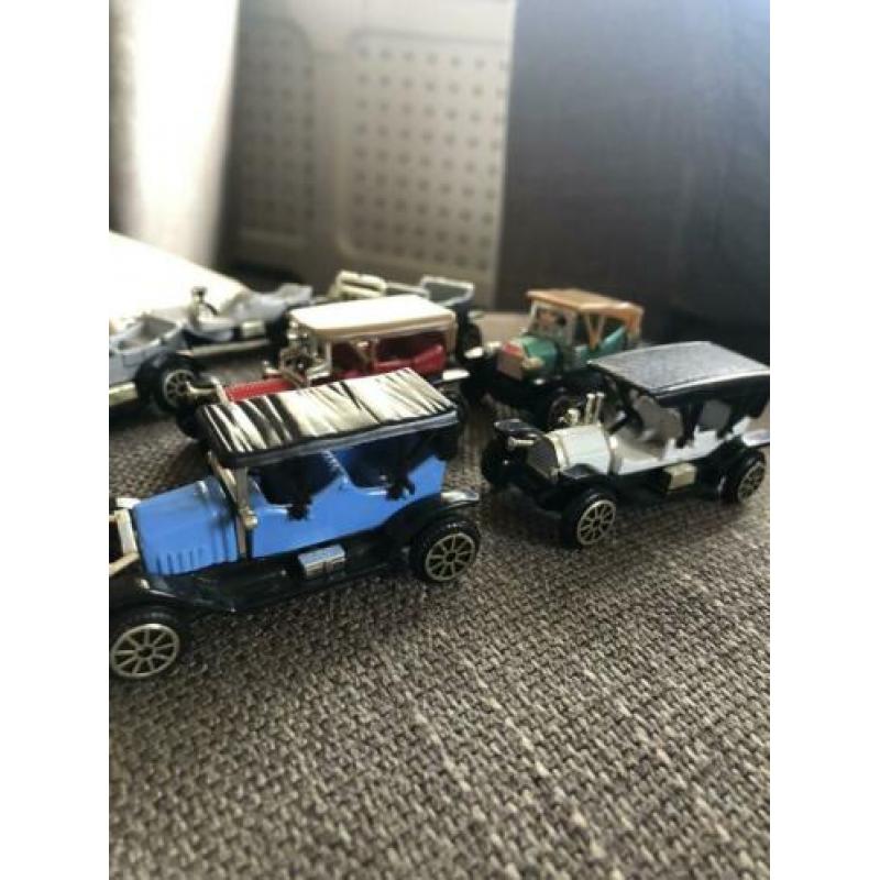 Miniatuur auto’s plastic en metaal