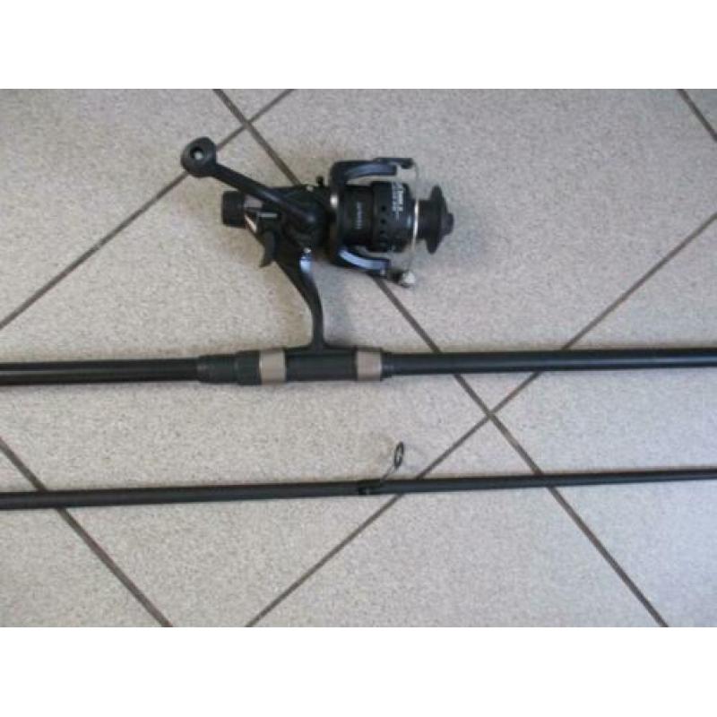 Nieuwe Mitchell GT Pro Karperhengel 3.60mt 21/2lbs+Runmolen