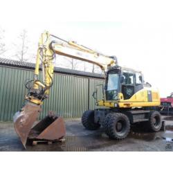 2011 Komatsu PW160 Mobiele Graafmachine